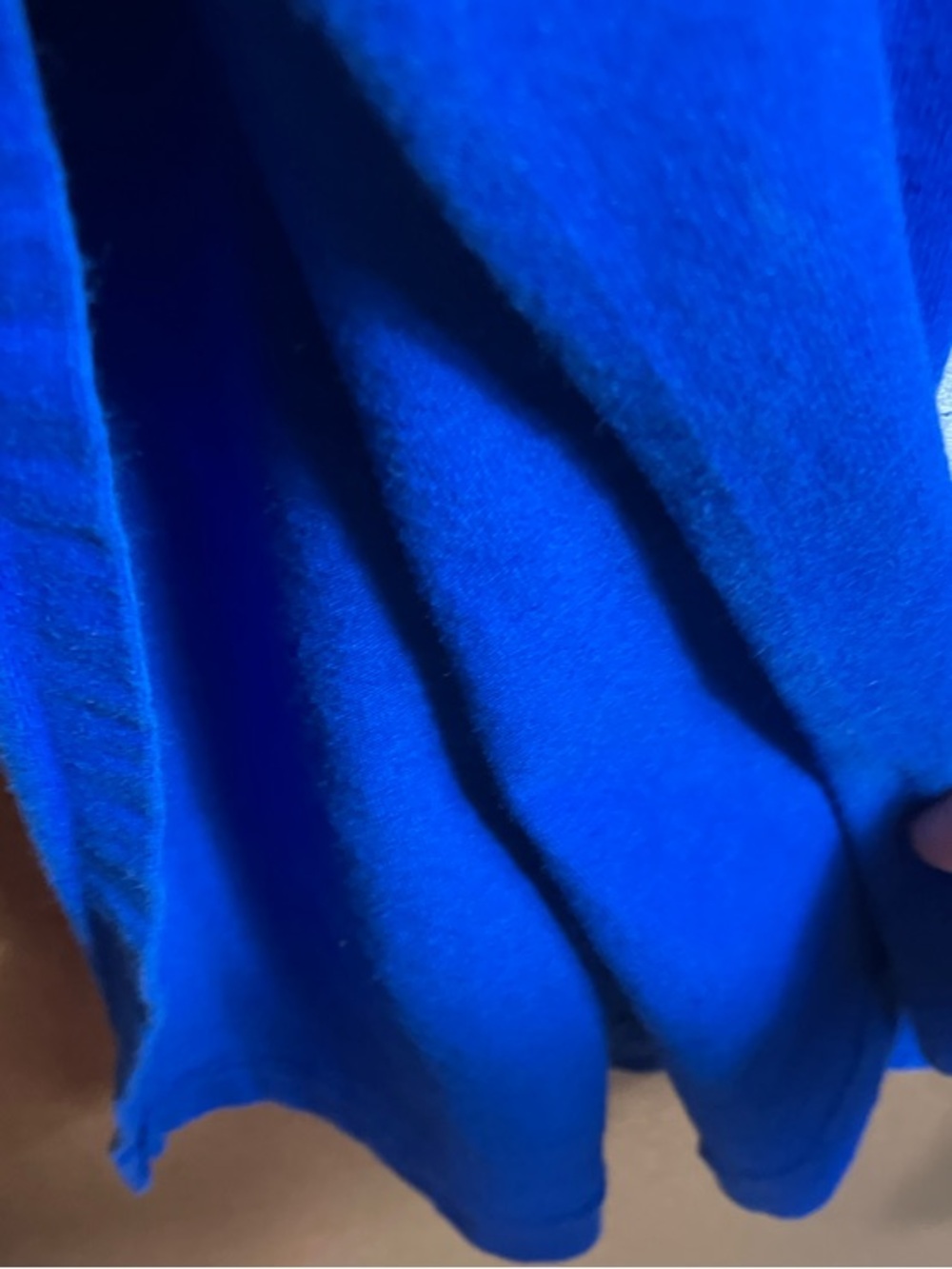Just Be Royal Blue Maxi Dress with Embroidered Motif - Picture 11 of 12